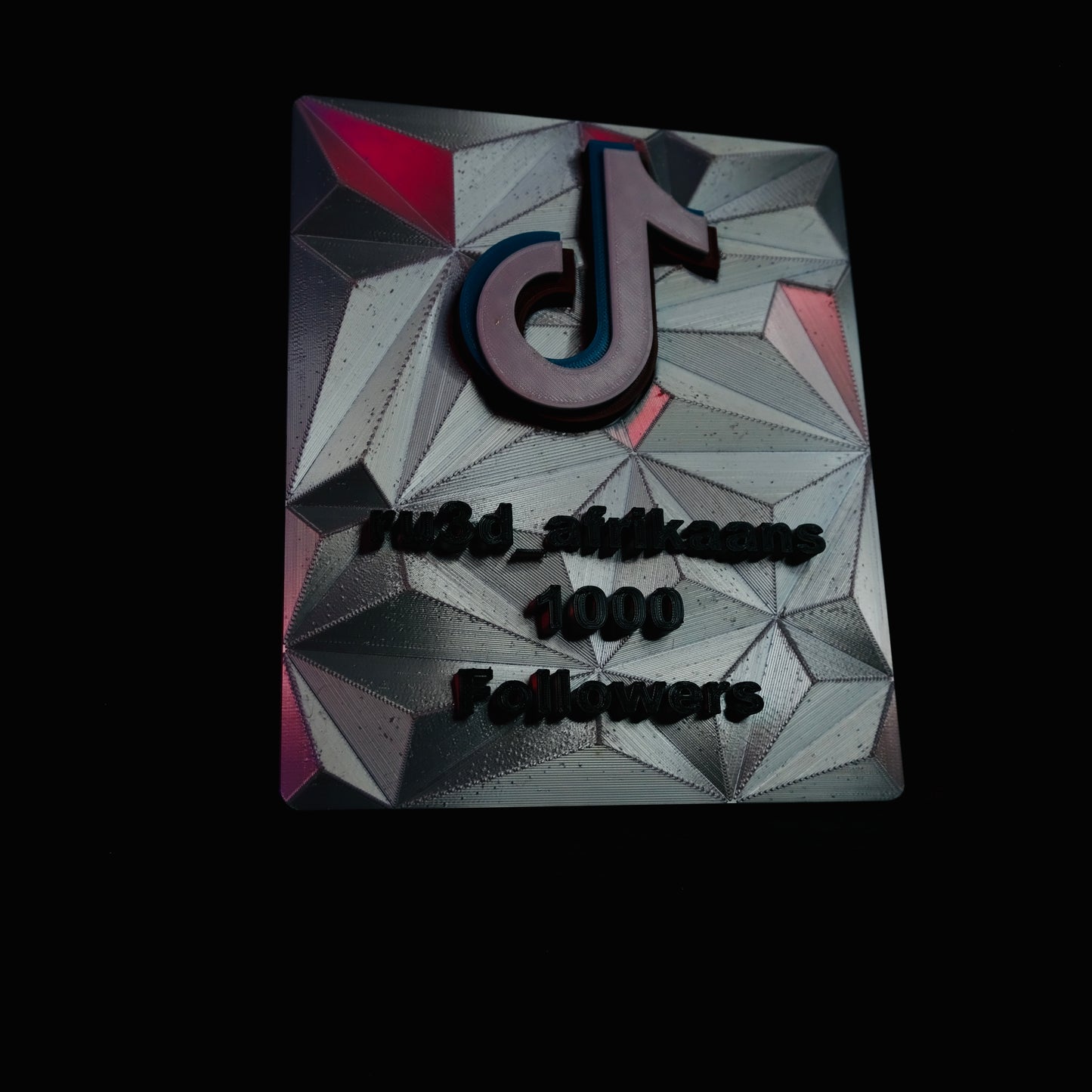 Social Media Award Plaque