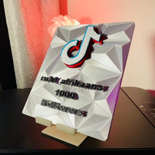 Social Media Award Plaque