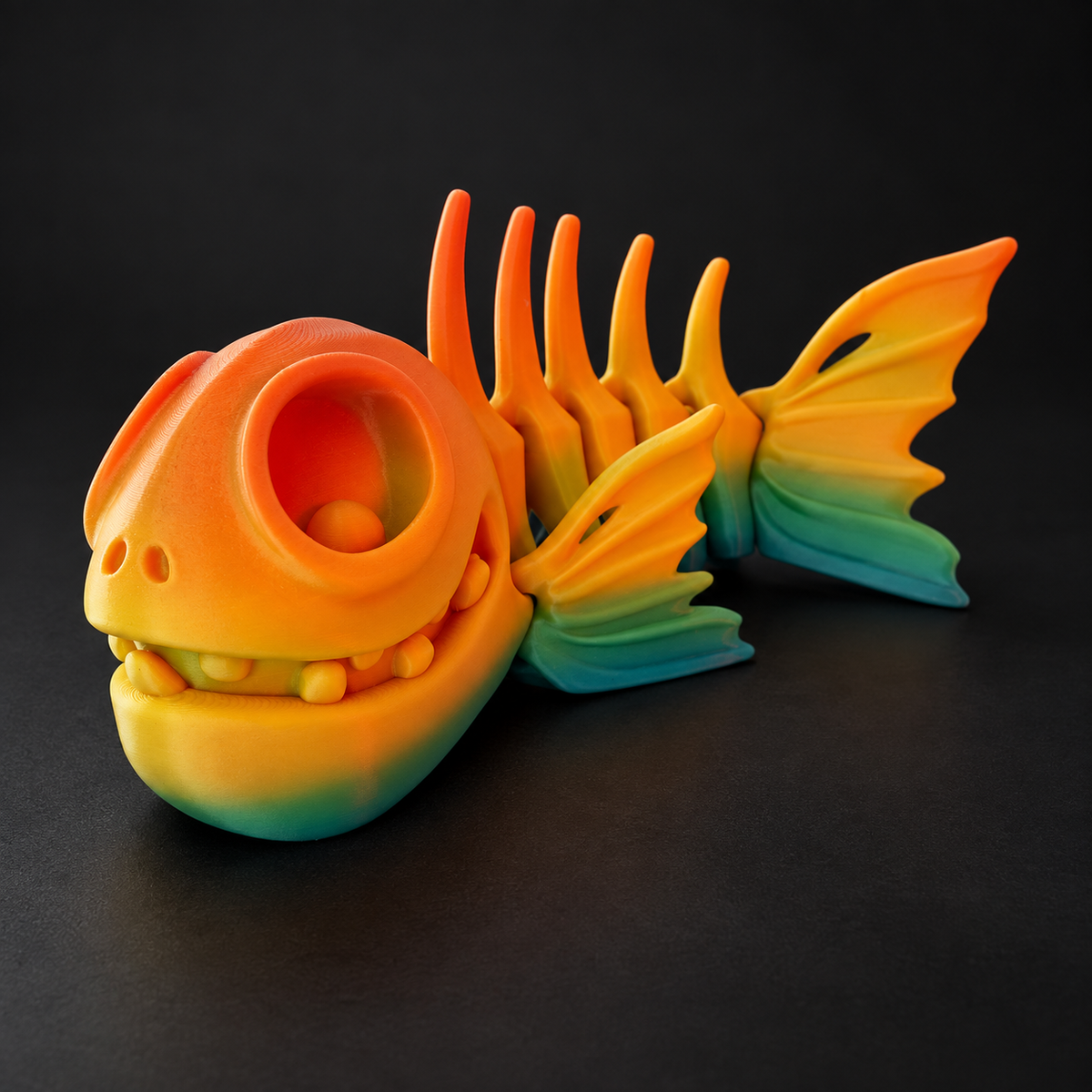 Flexi Skeleton Fish