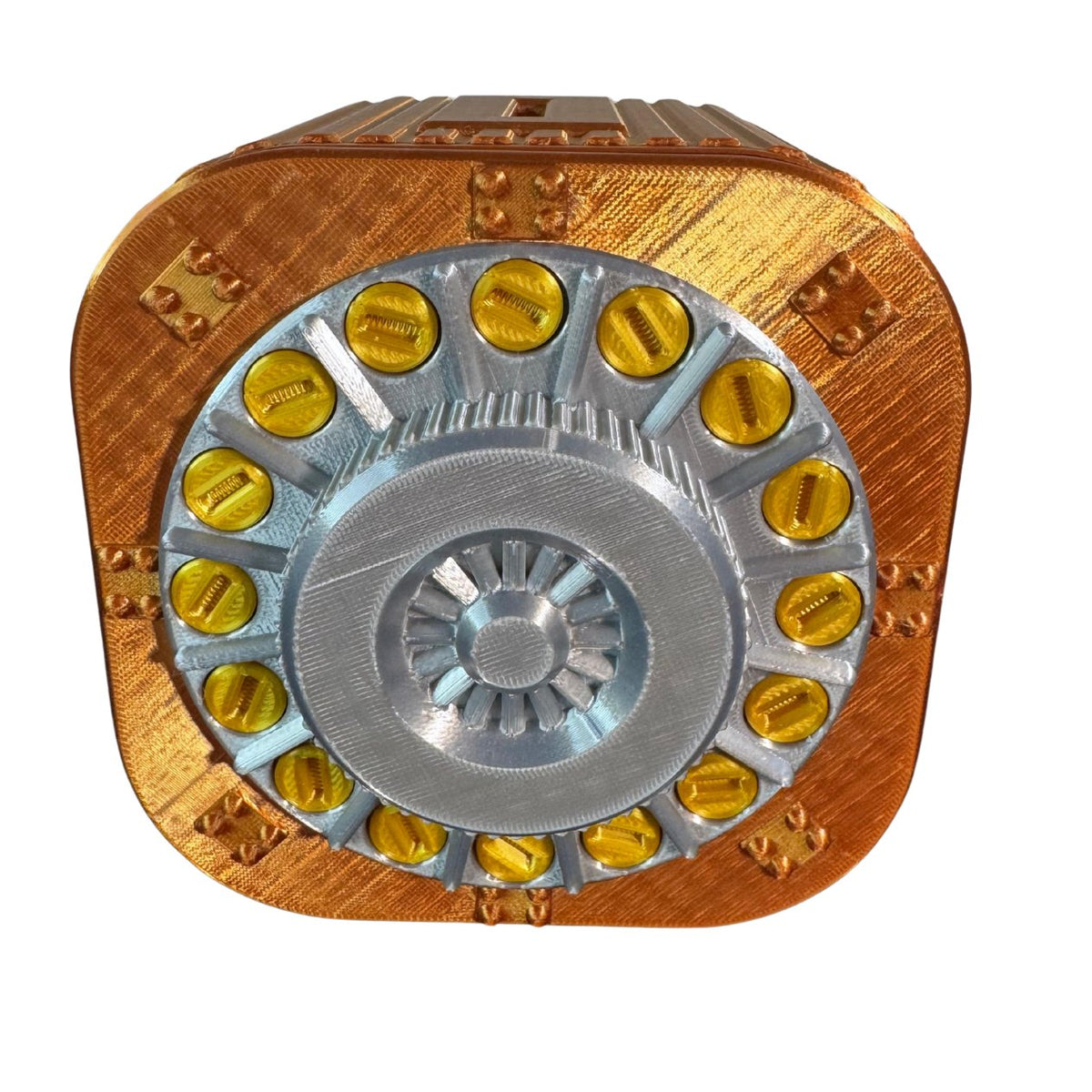 Annoying gift vault money box with screws 3D printed by RU3D – photo 2