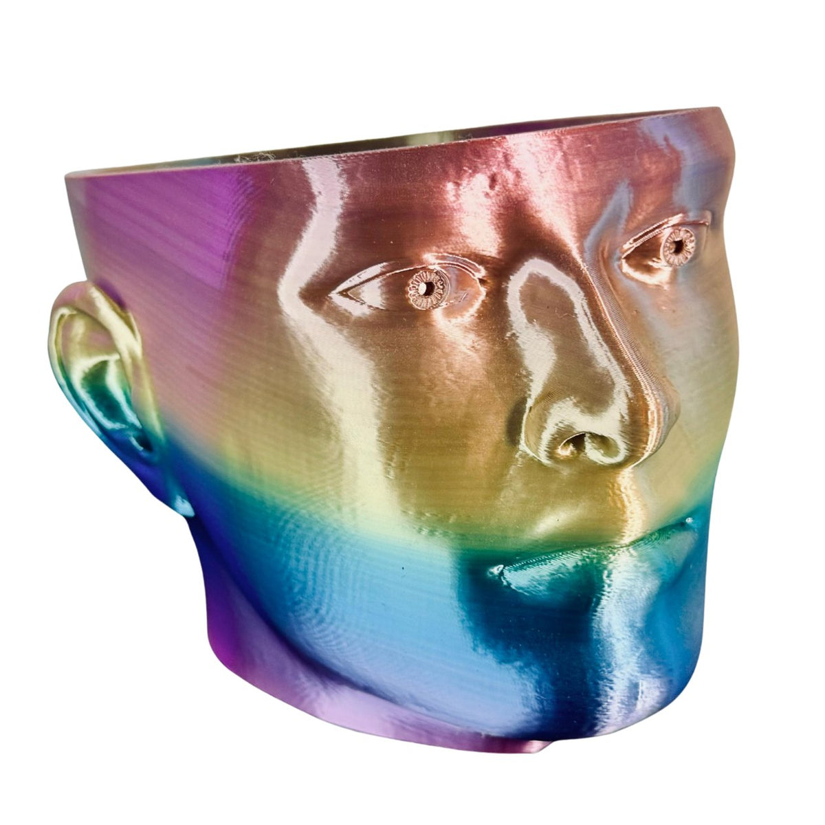 Face bowl planter 3D printed by RU3D – photo 2