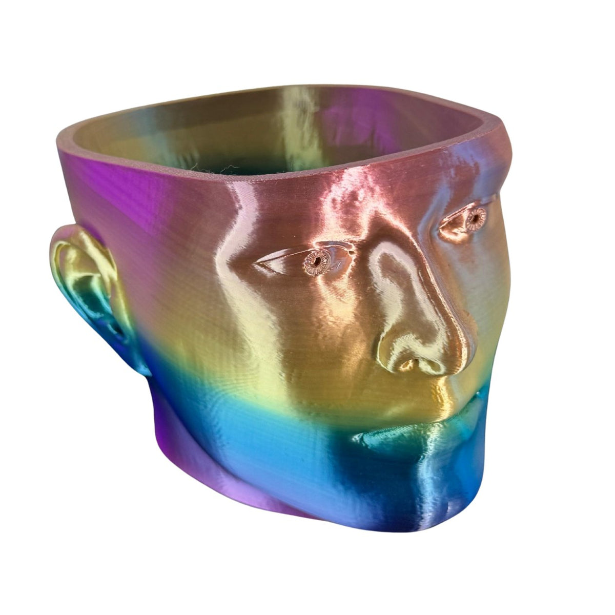 Face bowl planter 3D printed by RU3D – photo 3