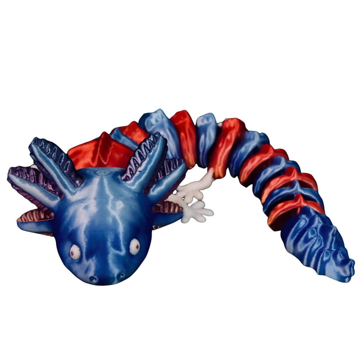 Flexi axolotl 3D printed by RU3D