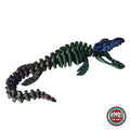 Flexible Skeleton Mosasaurus 3D printed by RU3D – dual colour silk