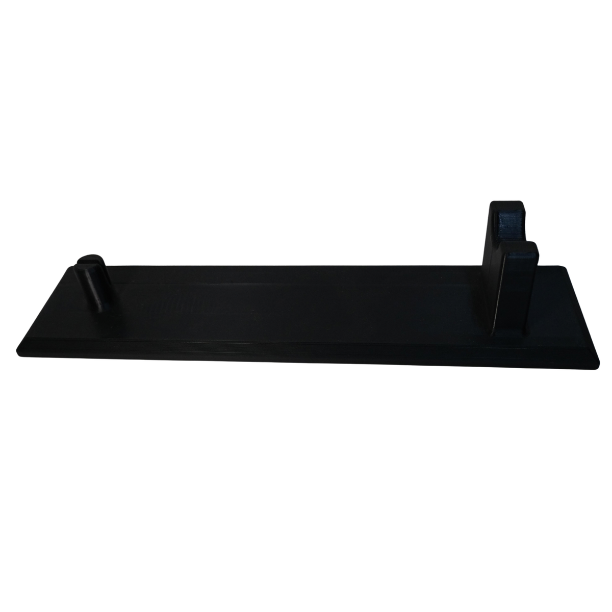 Empty black knife display stand 3D printed by RU3D