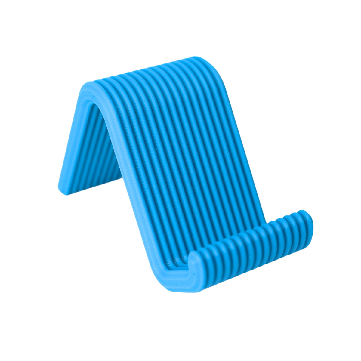 Simple Phone Stand 3D printed by RU3D – blue