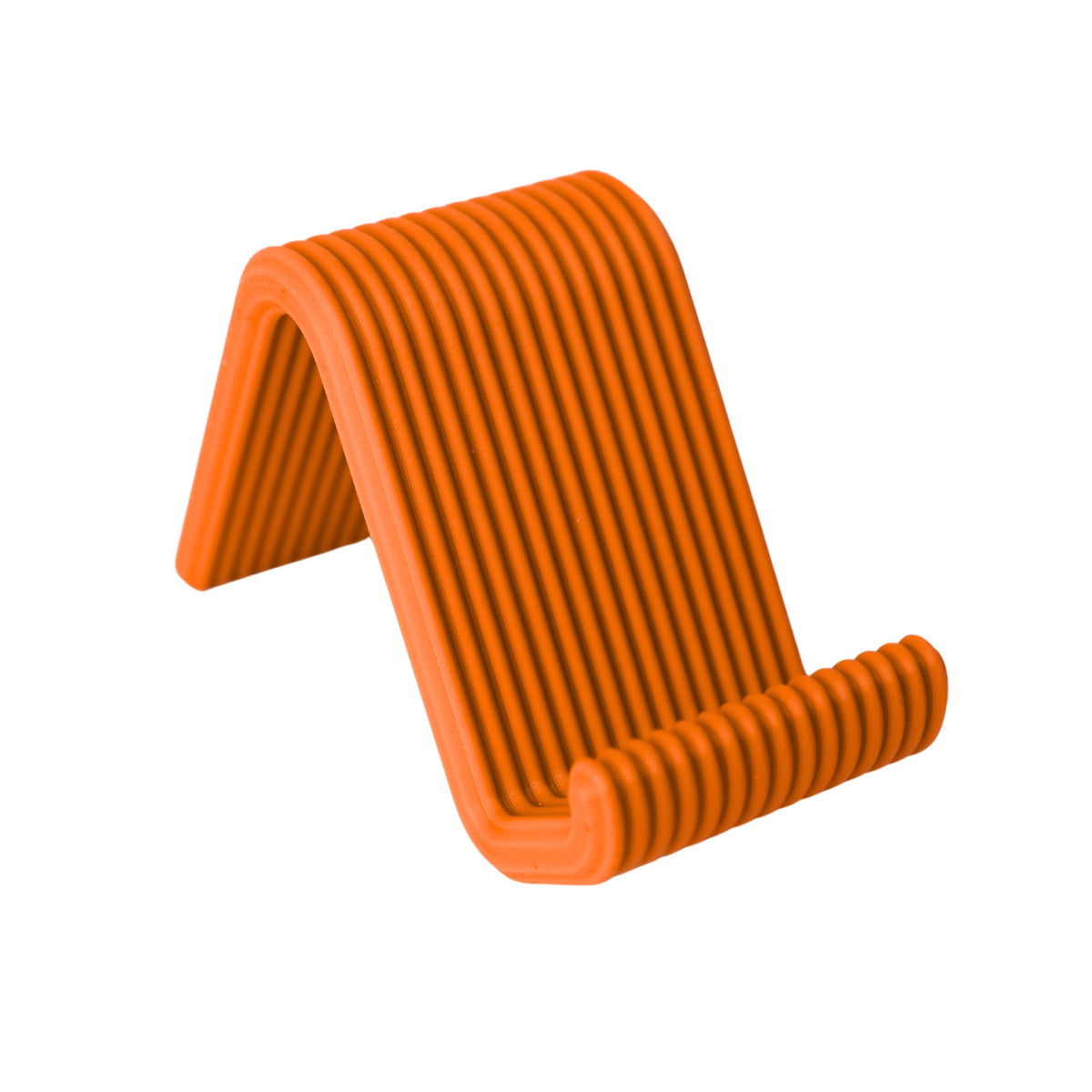 Simple Phone Stand 3D printed by RU3D – orange