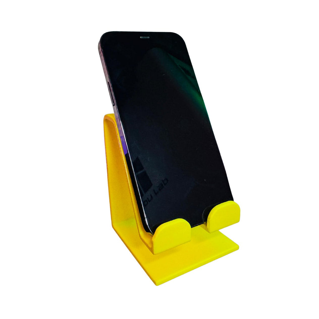 Yellow smiley phone stand 3D printed by RU3D – photo 5