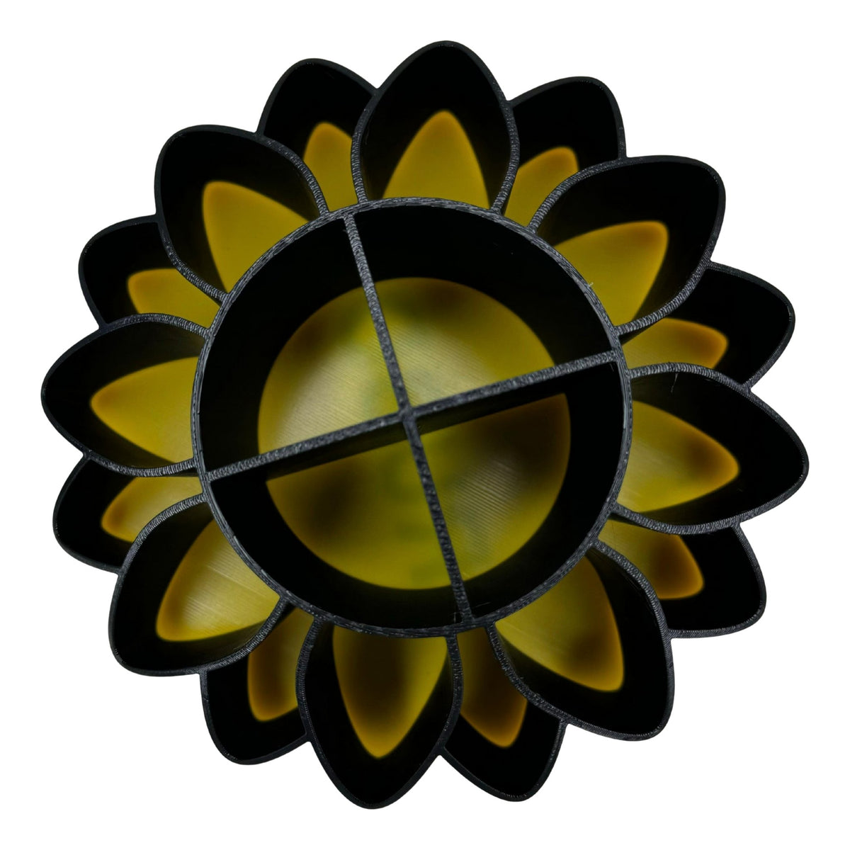 Sunflower desk organiser 3D printed by RU3D – photo 3