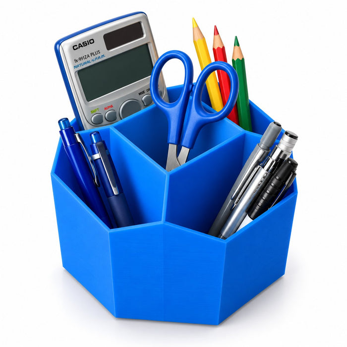 Ultimate geometric desk organiser 3D printed by RU3D – photo 2