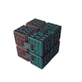 Voronoi Infinity Cube 3D printed by RU3D – dual colour silk